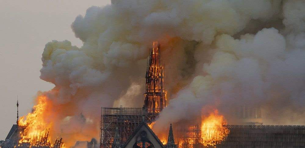 ノートルダム大聖堂の火災