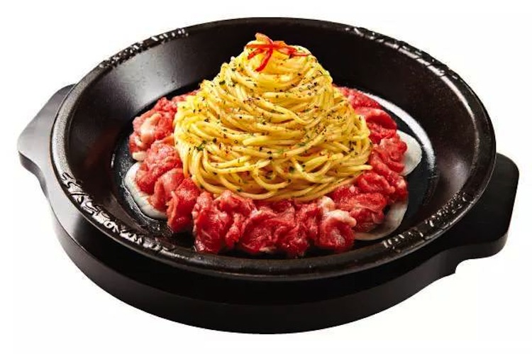 鉄板ビーフスパゲッティ