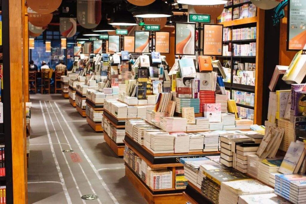 西西弗書店のレイアウト