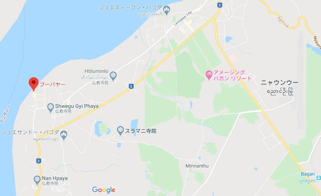 ブパヤの地図