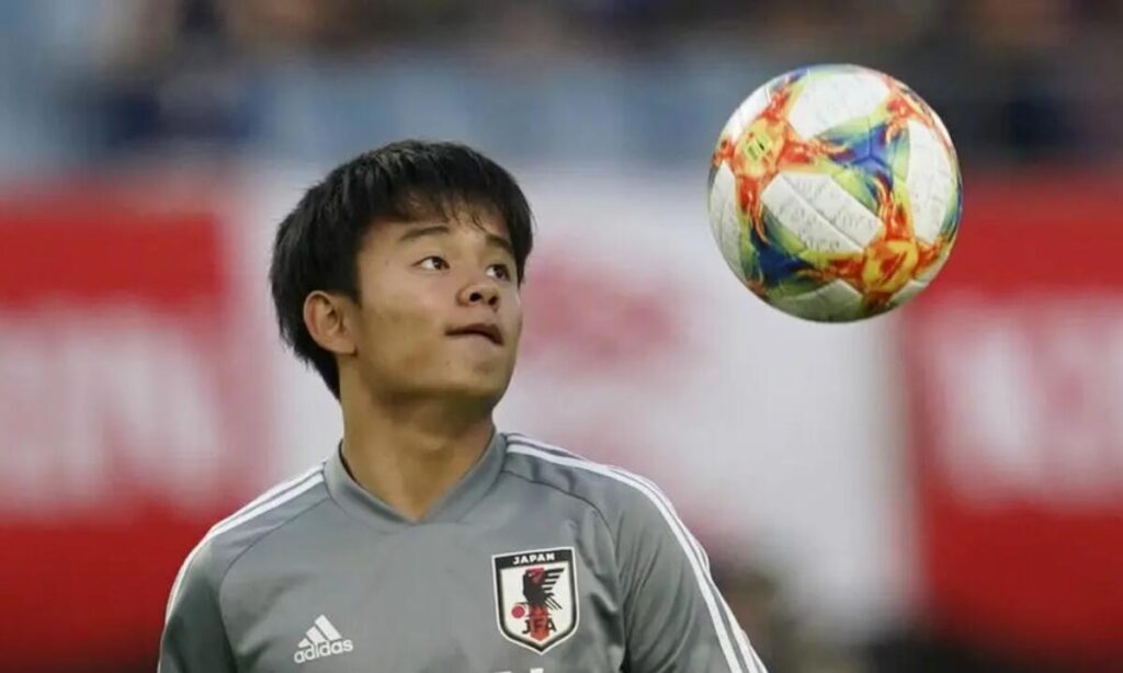 日本代表の久保建英
