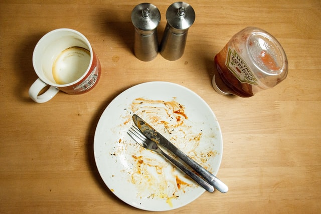 食事完了