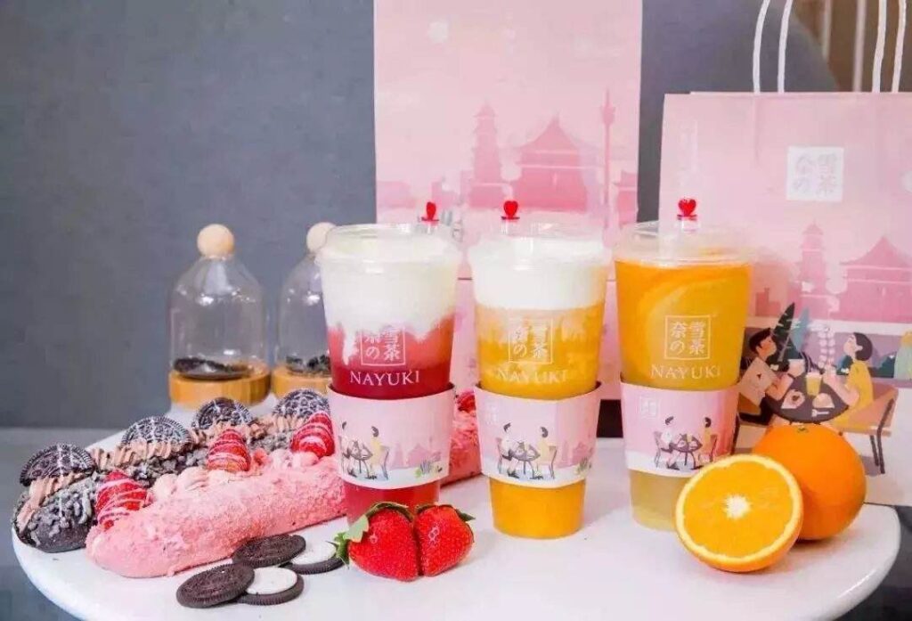 奈雪の茶のメニュー