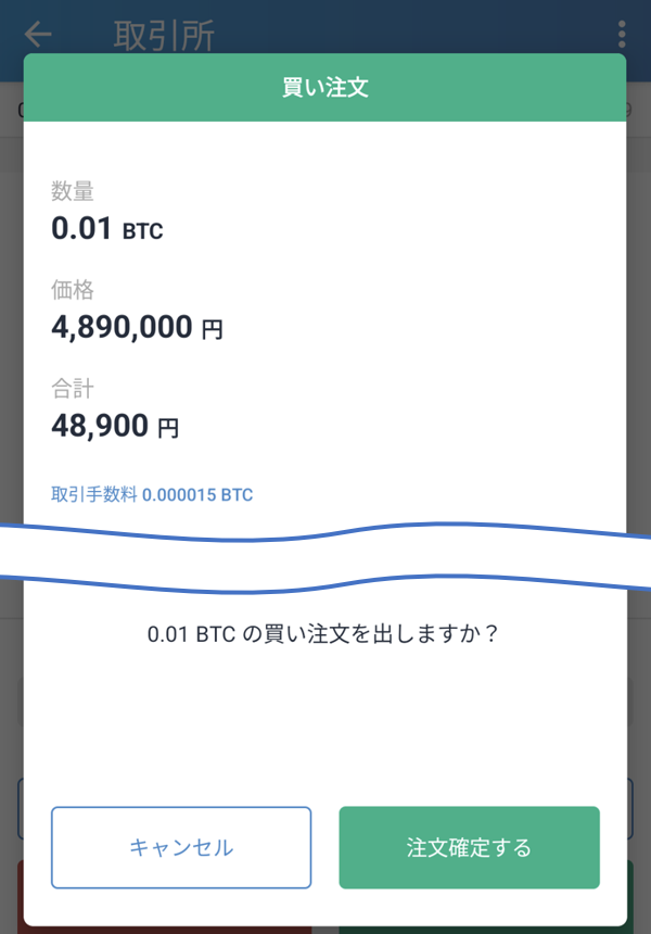 bitFlyer購入⑫