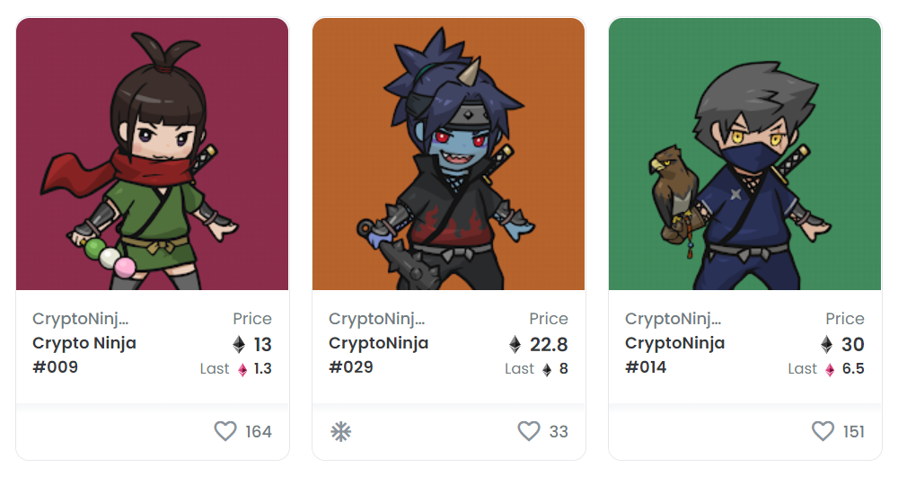 CryptoNinja NFT