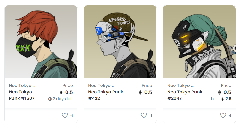 Neo Tokyo Punks NFT
