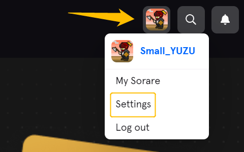Sorare決済方法①