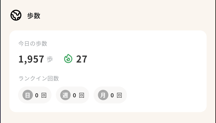 CNP Friends歩数機能①