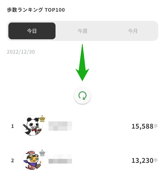 CNP Friends歩数機能㉑