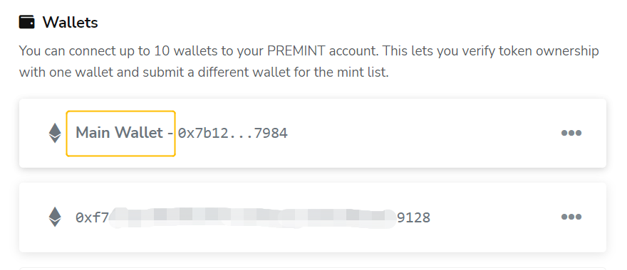 Premint㊱