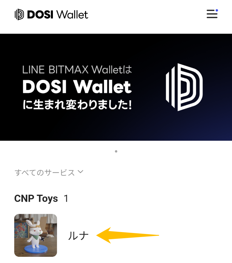 DOSI Wallet③