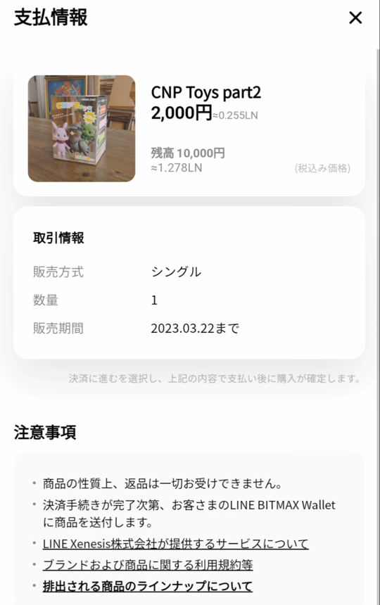 CNP Toysの買い方⑫
