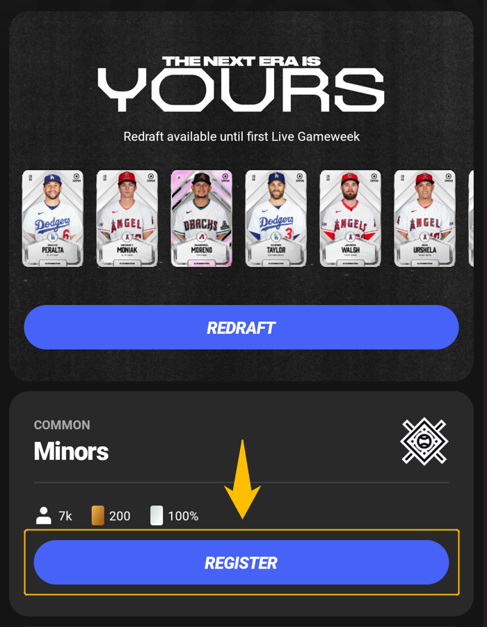 SorareMLBアプリ