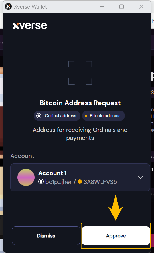 ビットコインNFTのミント手順