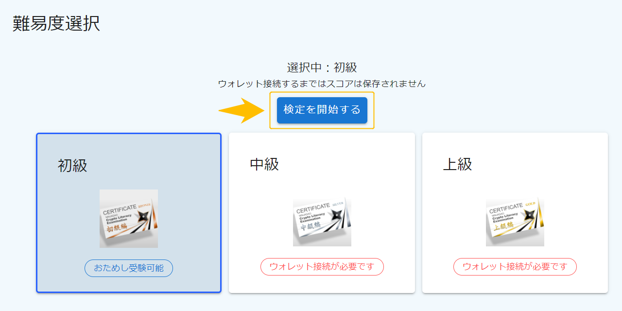 クリプトリテラシー検定