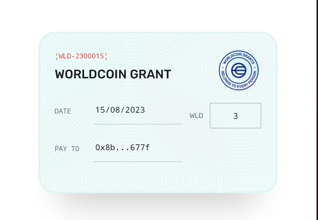 Worldcoin受け取り方