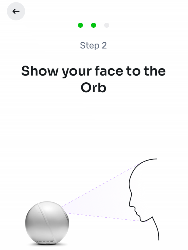 WorldcoinウォレットのOrb認証