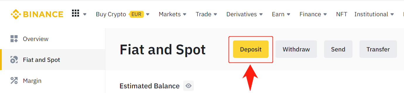 MetaMaskからBinanceに送金